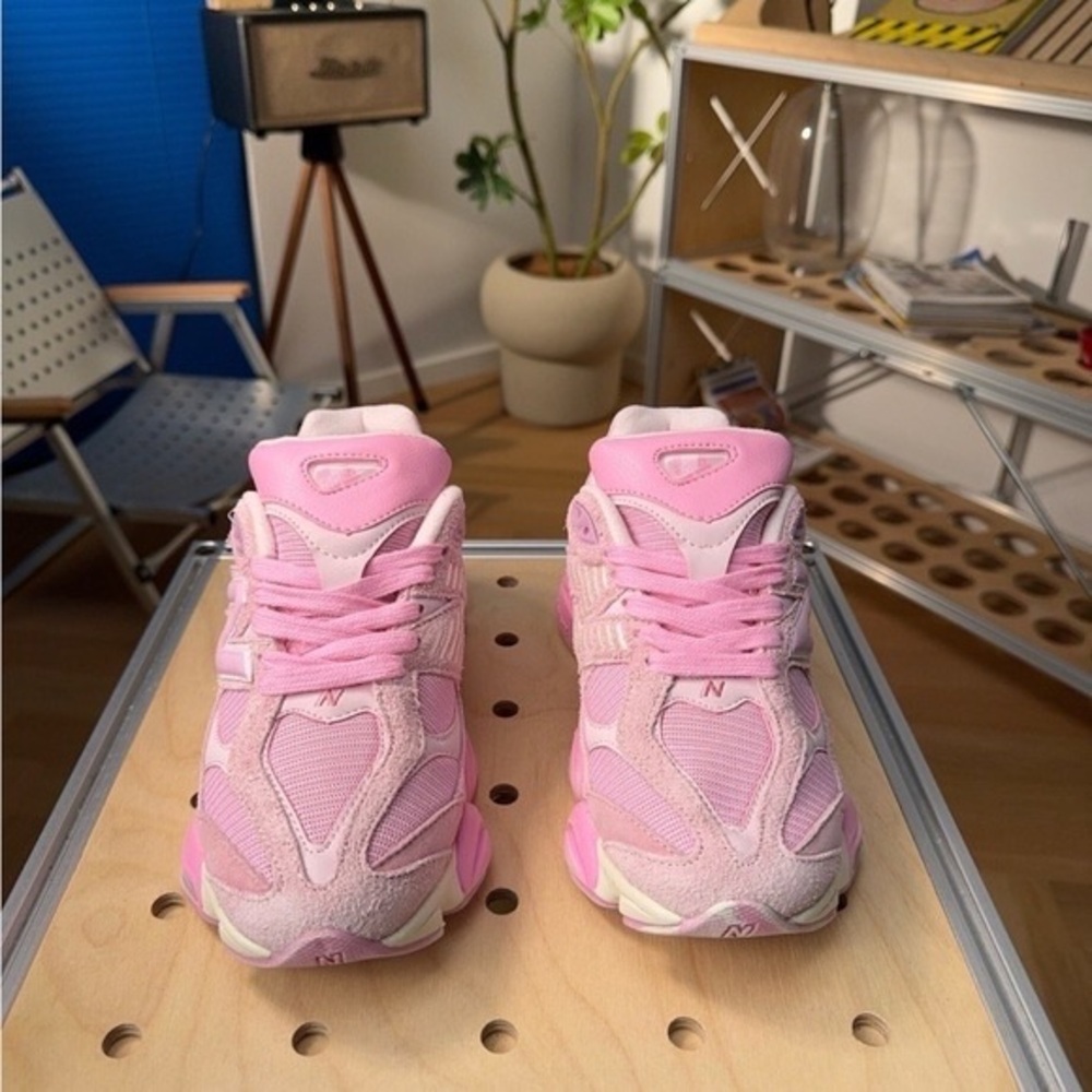 New Balance 9060 ASOS Exclusive Women's Blush Pink Sneakers - Picture 3 of 8